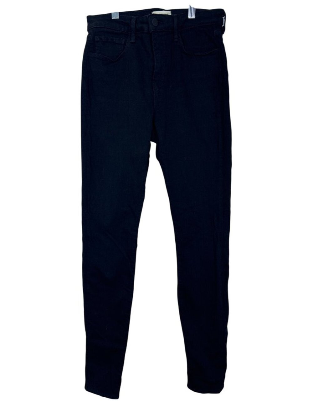 L'Agence Skinny Jeans Black Sz 28 Mid Rise Premium Stretch Denim Casual Chic
